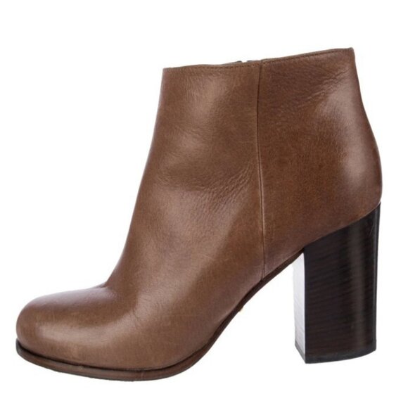 Prada Boots Brown Booties NWOT Size 37 - Picture 9 of 11